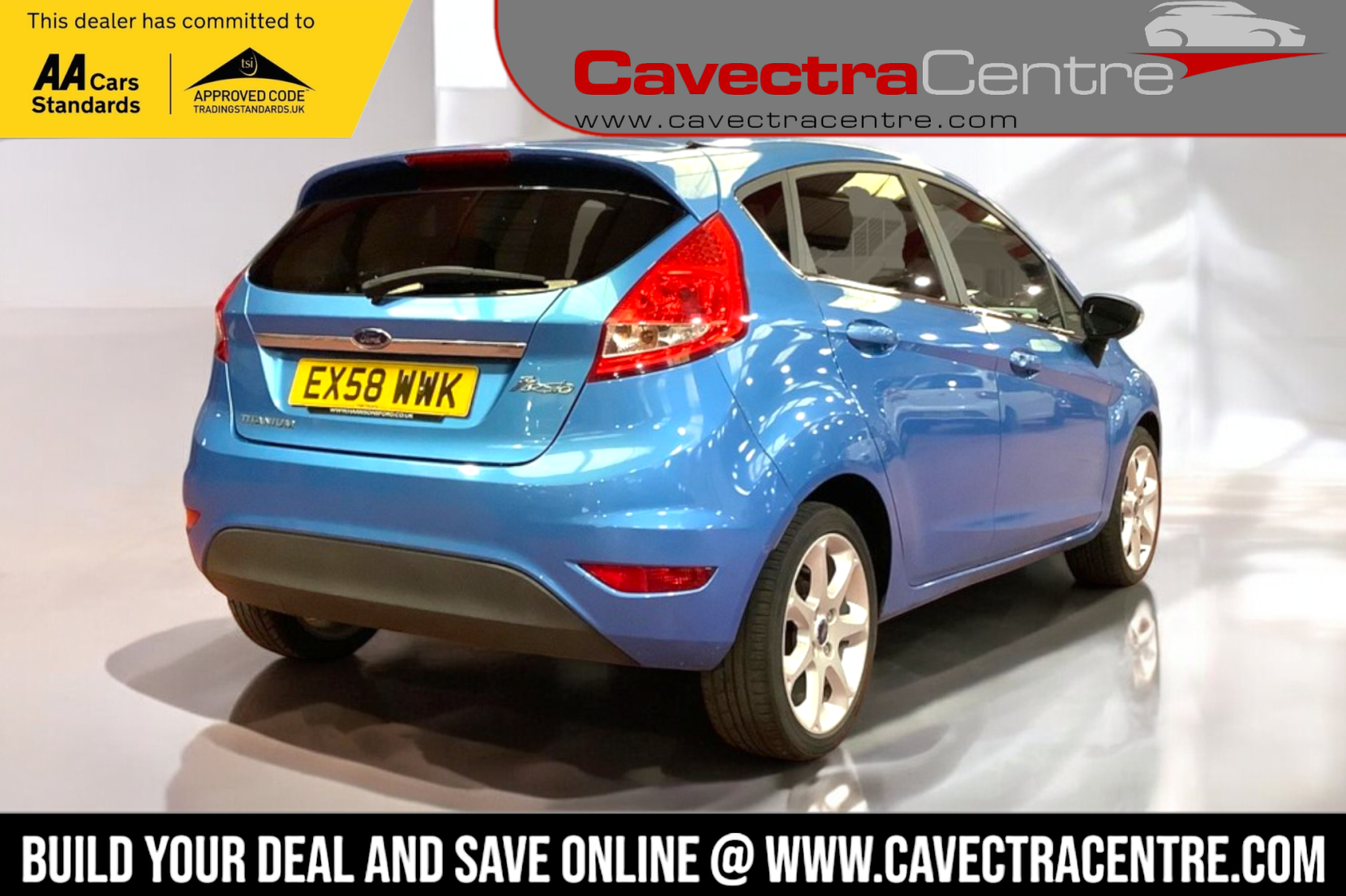 Ford Fiesta 1.4 Titanium Hatchback 5dr Petrol Manual (133 g/km, 94 bhp)