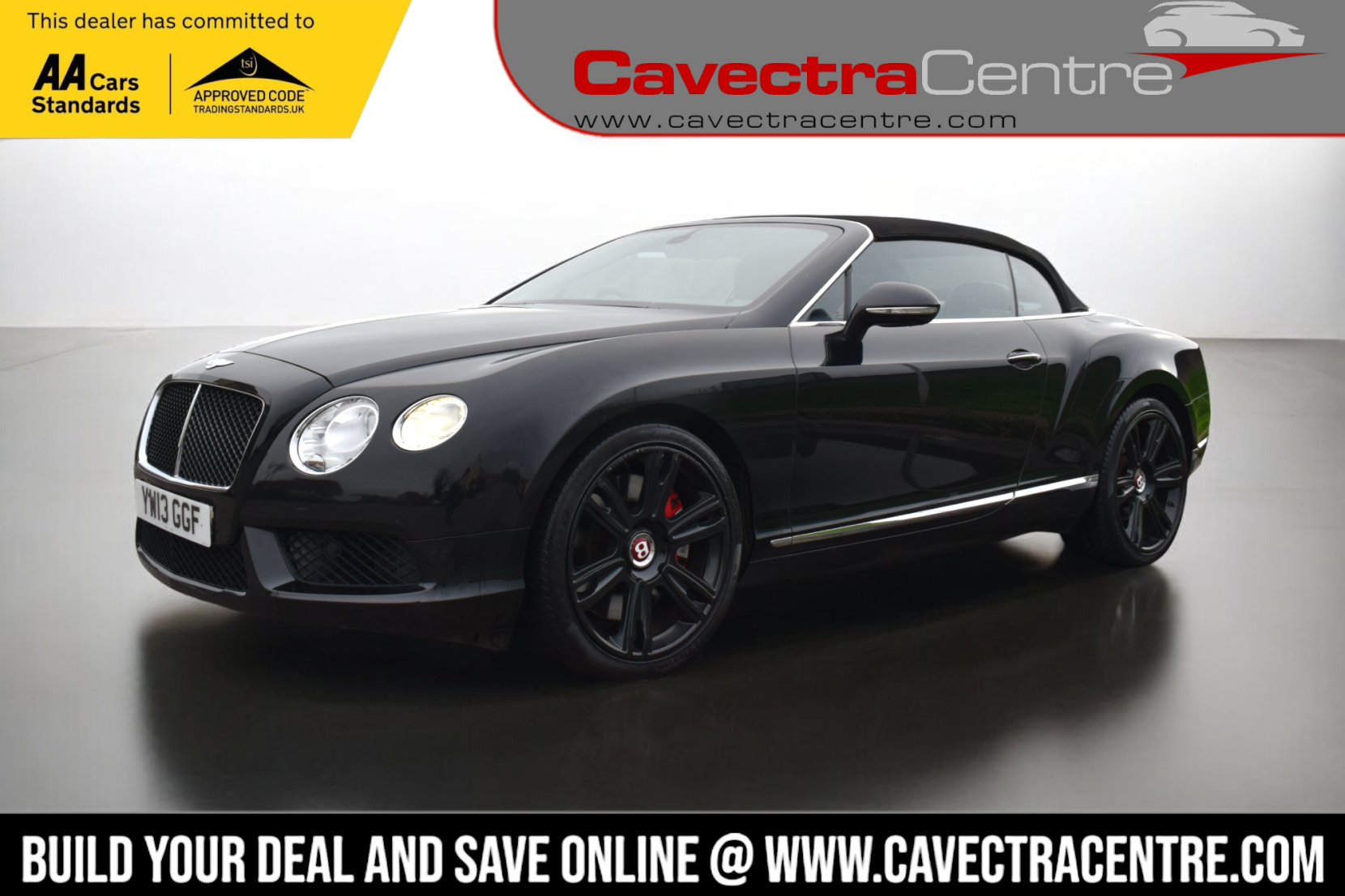 Bentley Continental 4.0 GTC V8 2d 500 BHP