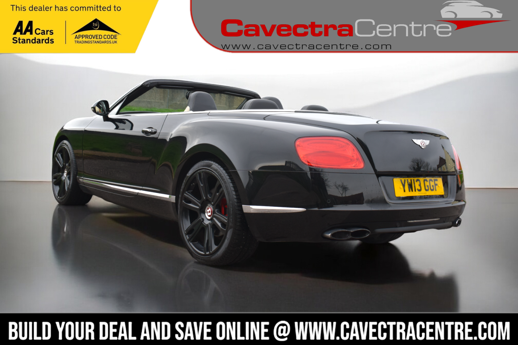 Bentley Continental 4.0 GTC V8 2d 500 BHP