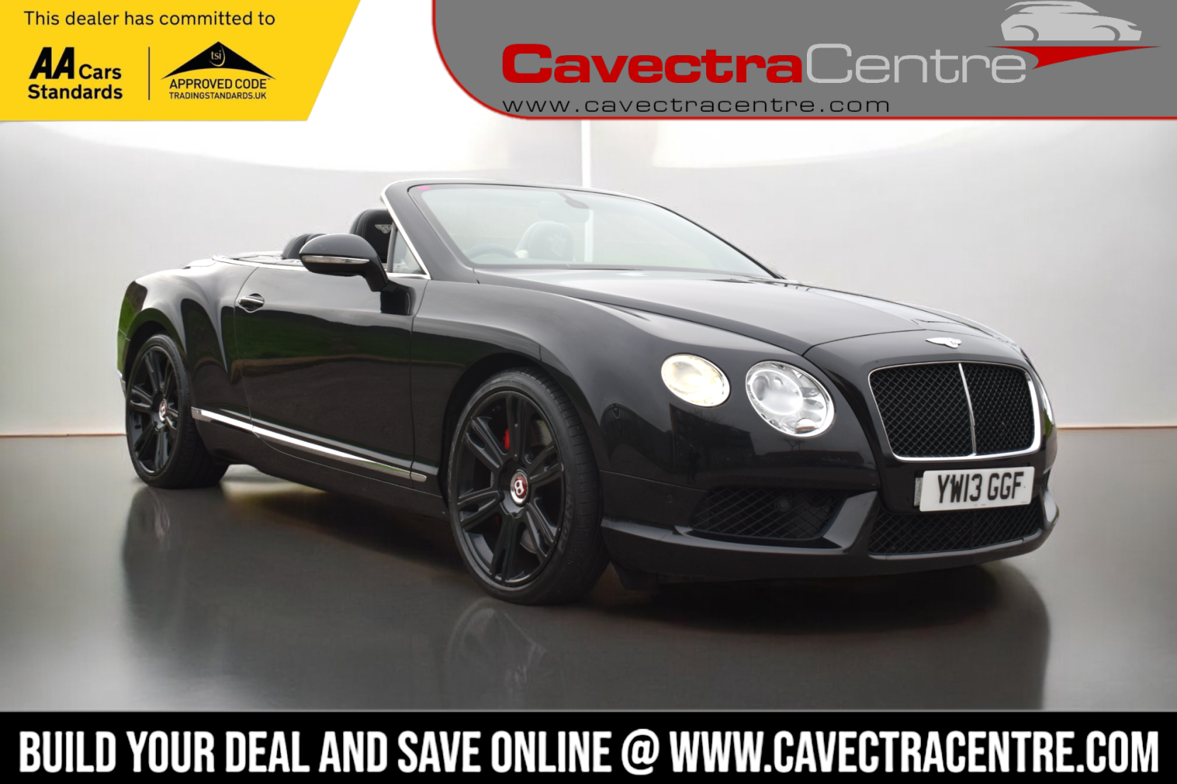 Bentley Continental 4.0 GTC V8 2d 500 BHP