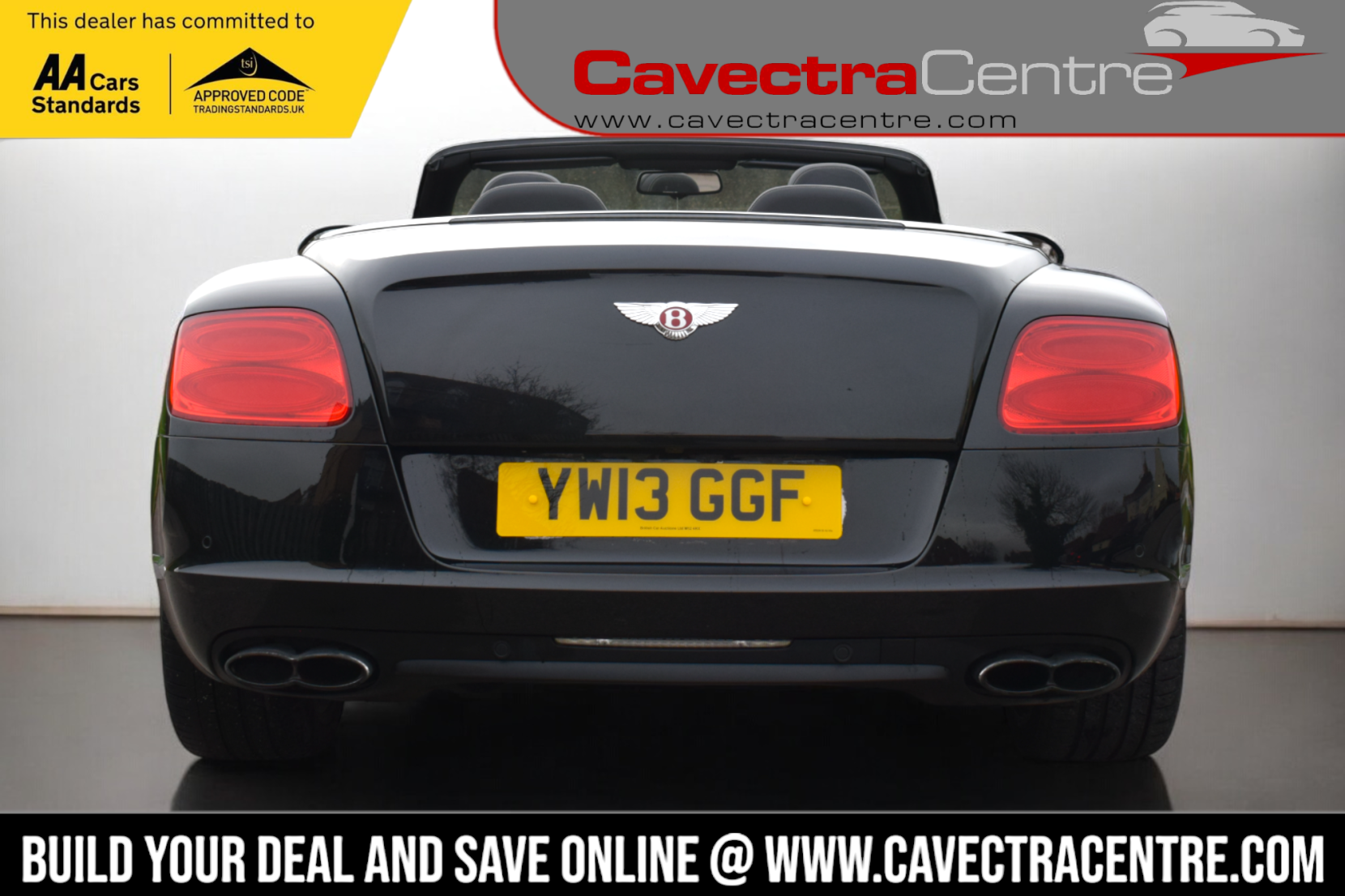 Bentley Continental 4.0 GTC V8 2d 500 BHP