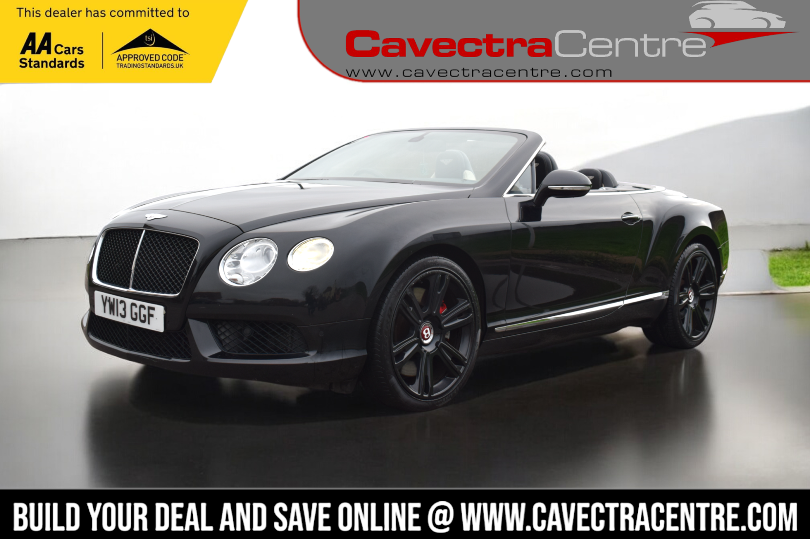 Bentley Continental 4.0 GTC V8 2d 500 BHP