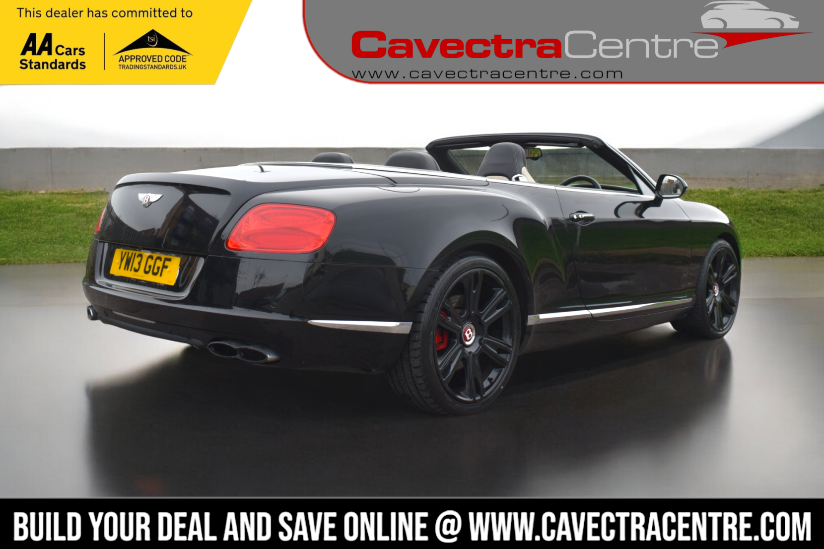 Bentley Continental 4.0 GTC V8 2d 500 BHP