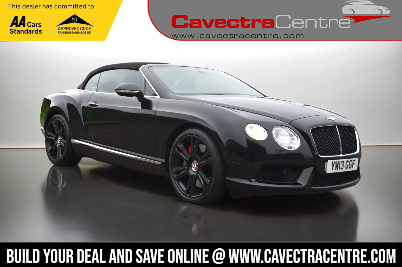 Bentley Continental 4.0 GTC V8 2d 500 BHP