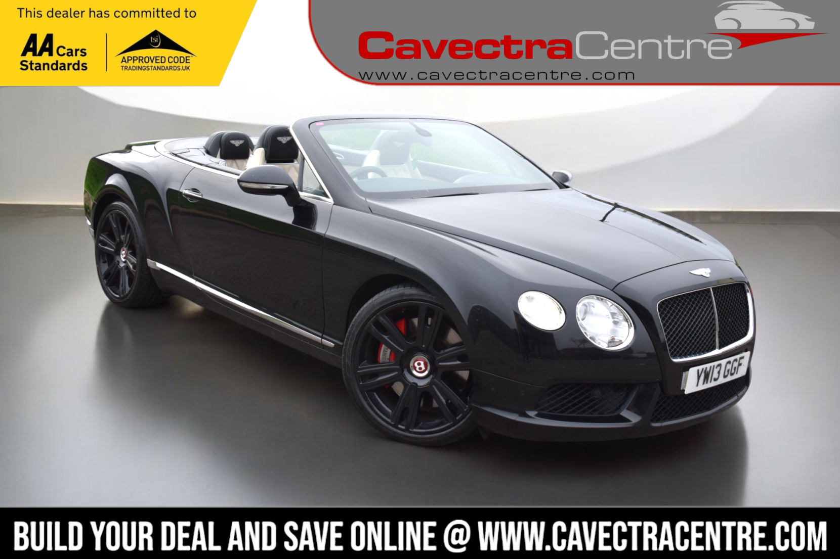 Bentley Continental 4.0 GTC V8 2d 500 BHP