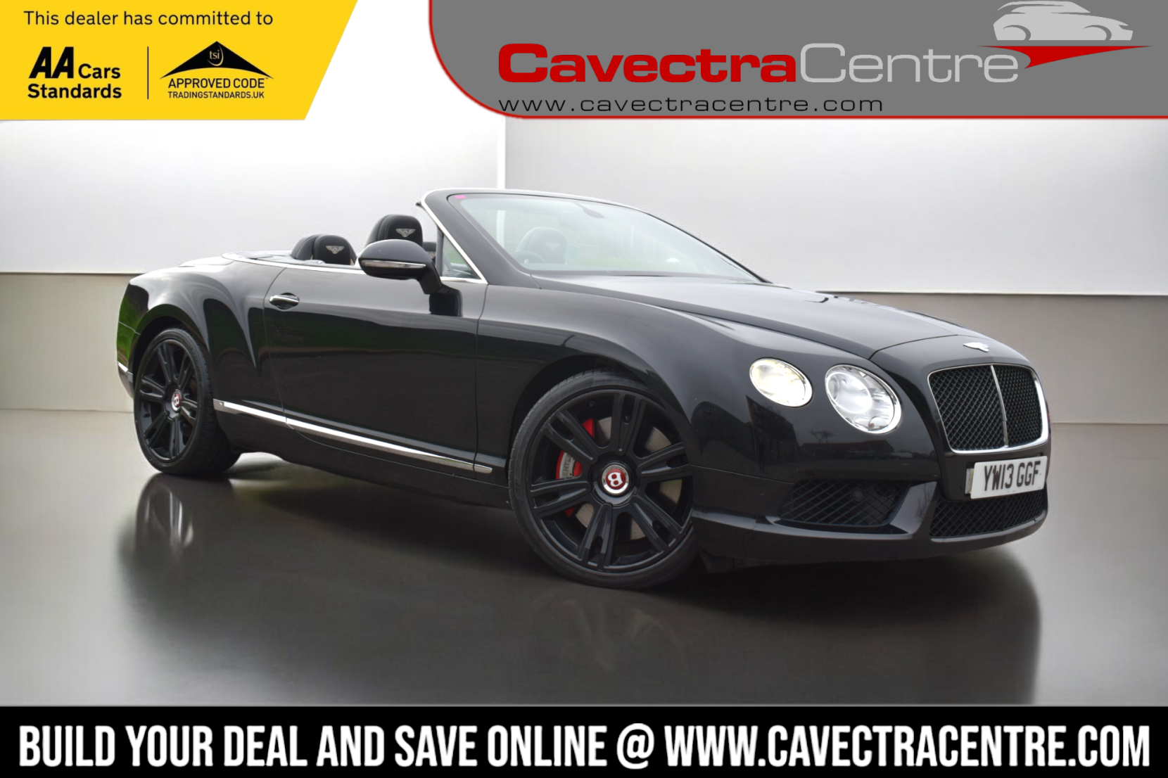 Bentley Continental 4.0 GTC V8 2d 500 BHP