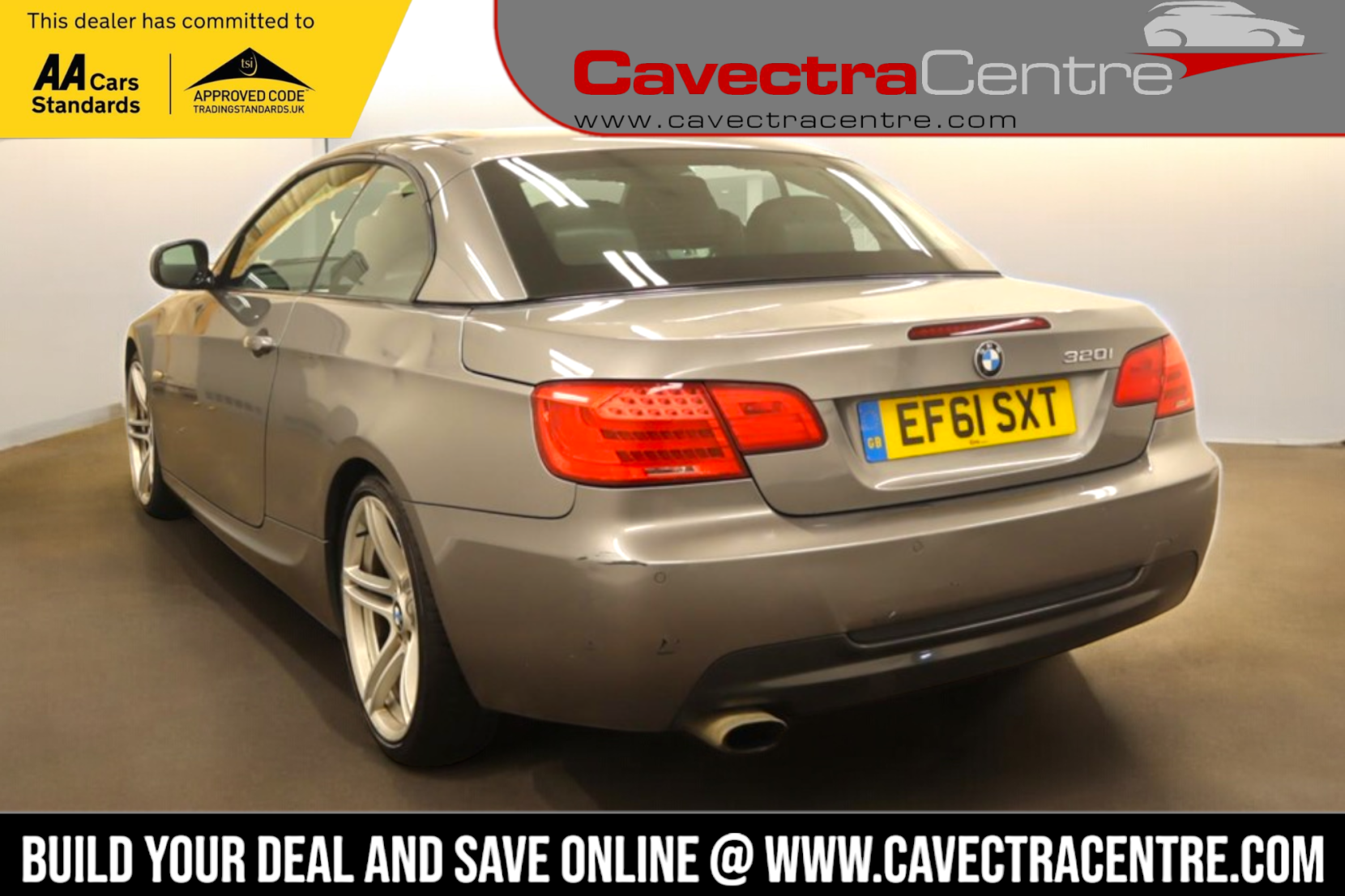 BMW 3 Series 2.0 320i M Sport Convertible 2dr Petrol Steptronic Euro 5 (170 ps)