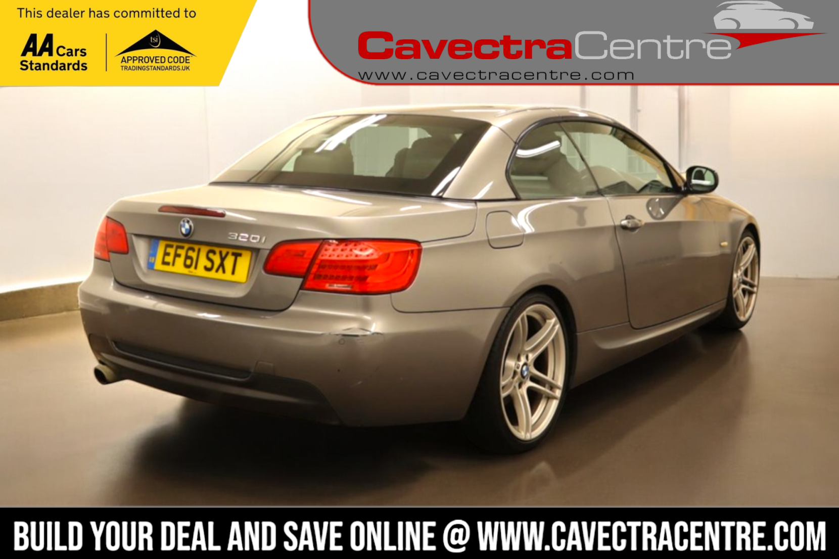 BMW 3 Series 2.0 320i M Sport Convertible 2dr Petrol Steptronic Euro 5 (170 ps)