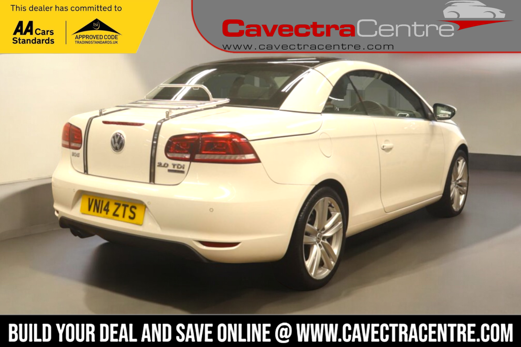 Volkswagen Eos 2.0 TDI BlueMotion Tech Sport Cabriolet 2dr Diesel Manual Euro 5 (s/s) (140 ps)