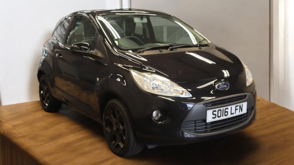 Ford Ka 1.2 Zetec Black Edition Hatchback 3dr Petrol Manual Euro 6 (s/s) (69 ps)