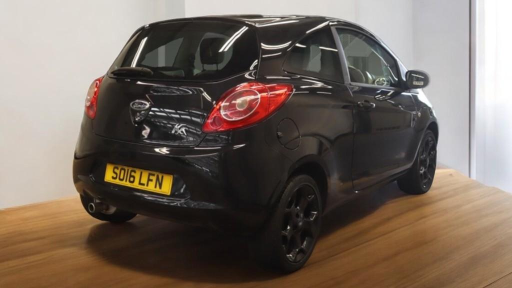 Ford Ka 1.2 Zetec Black Edition Hatchback 3dr Petrol Manual Euro 6 (s/s) (69 ps)