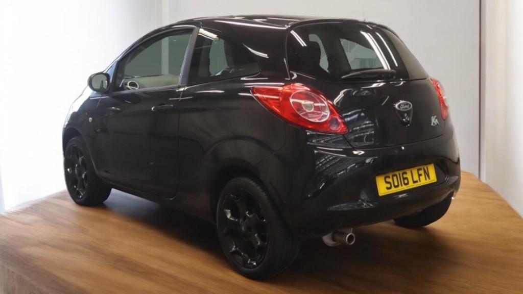 Ford Ka 1.2 Zetec Black Edition Hatchback 3dr Petrol Manual Euro 6 (s/s) (69 ps)