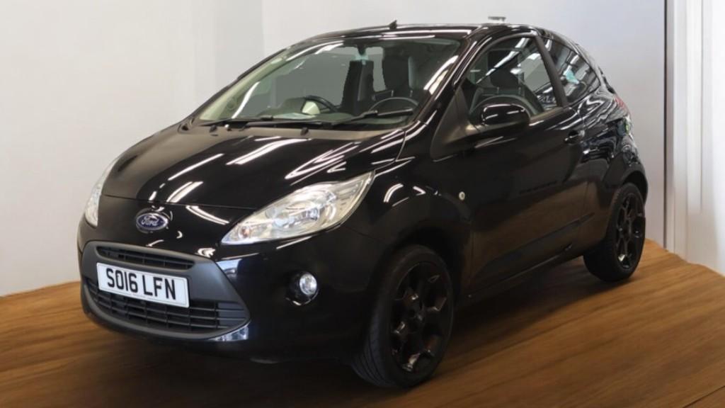 Ford Ka 1.2 Zetec Black Edition Hatchback 3dr Petrol Manual Euro 6 (s/s) (69 ps)