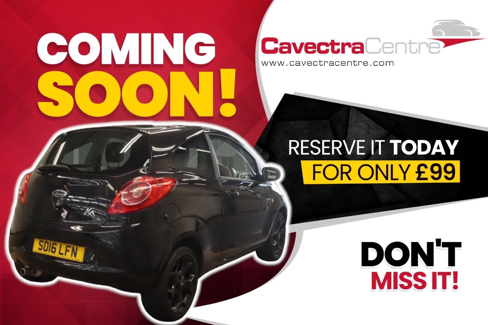 Ford Ka 1.2 Zetec Black Edition Hatchback 3dr Petrol Manual Euro 6 (s/s) (69 ps)