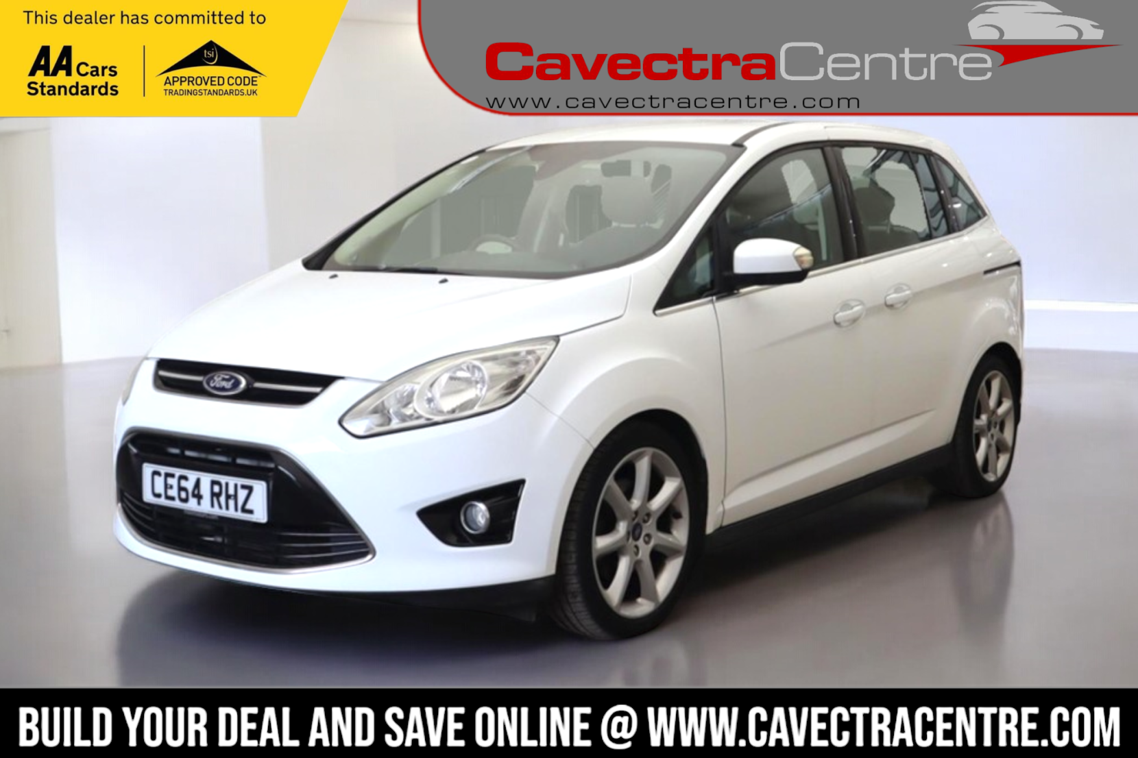 Ford Grand C-Max 1.0T EcoBoost Titanium MPV 5dr Petrol Manual Euro 5 (s/s) (125 ps)