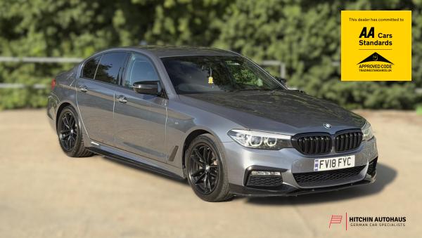 BMW 5 Series 2.0 520d M Sport Saloon 4dr Diesel Auto Euro 6 (s/s) (190 ps)