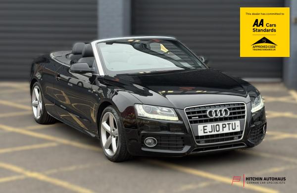 Audi A5 Cabriolet 2.0 TFSI Quattro S line S Tronic Convertible 2dr Petrol Euro 4 Auto 7Spd (211 ps)