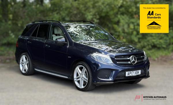 Mercedes-Benz GLE 3.0 GLE43 V6 AMG designo Line SUV 5dr Petrol G-Tronic 4MATIC Euro 6 (s/s) (367 ps)