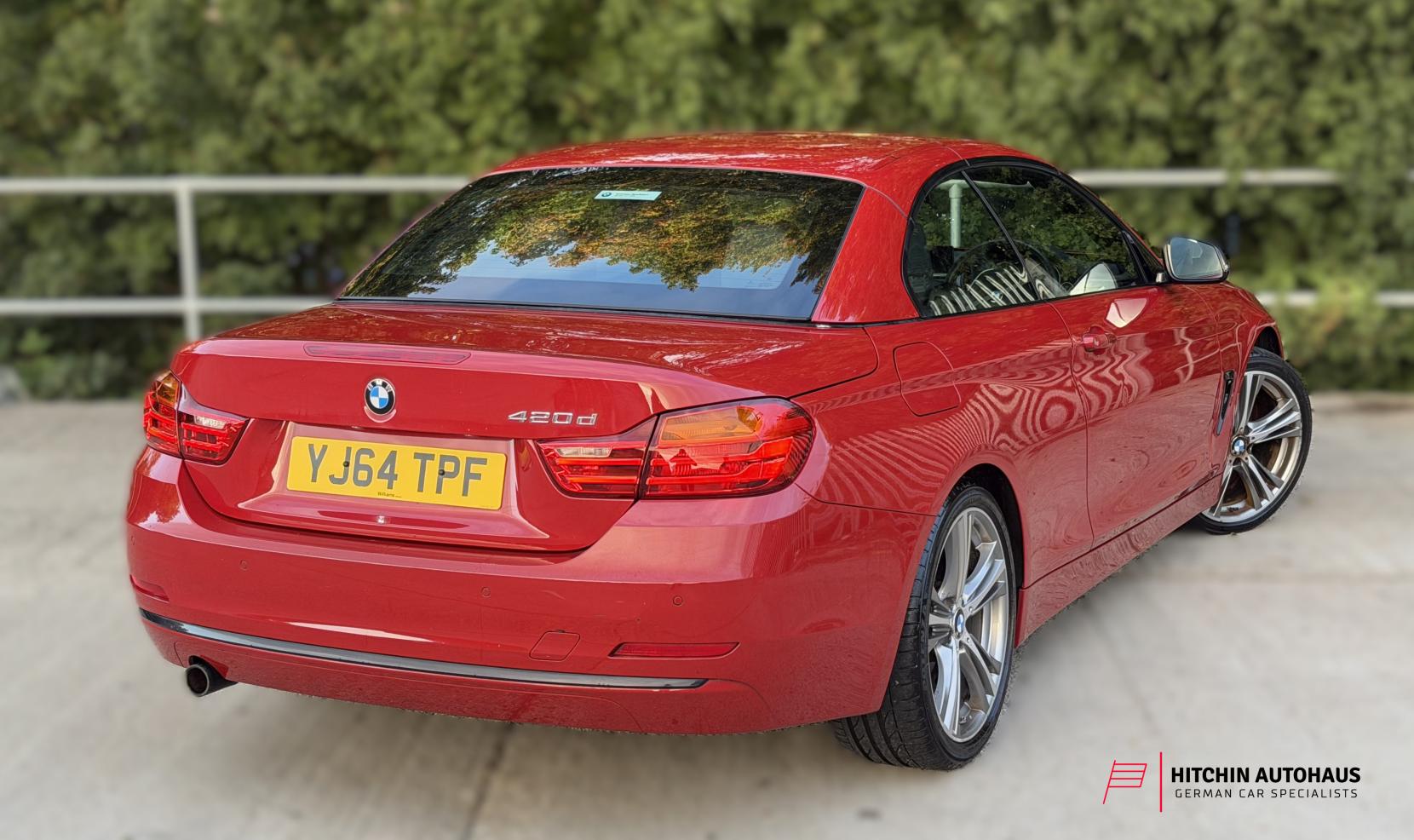BMW 4 Series 2.0 420d Sport Convertible 2dr Diesel Auto Euro 6 (s/s) (184 ps)