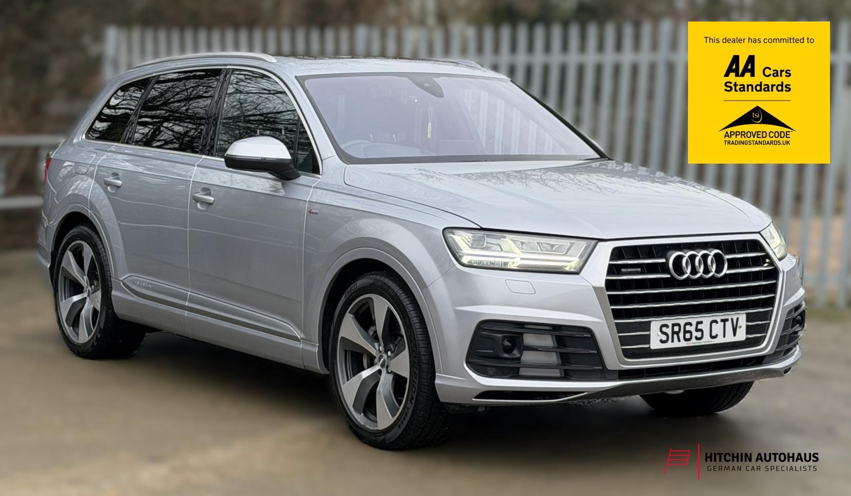 Audi Q7 3.0 TDI V6 S line SUV 5dr Diesel Tiptronic quattro Euro 6 (s/s) (272 ps)