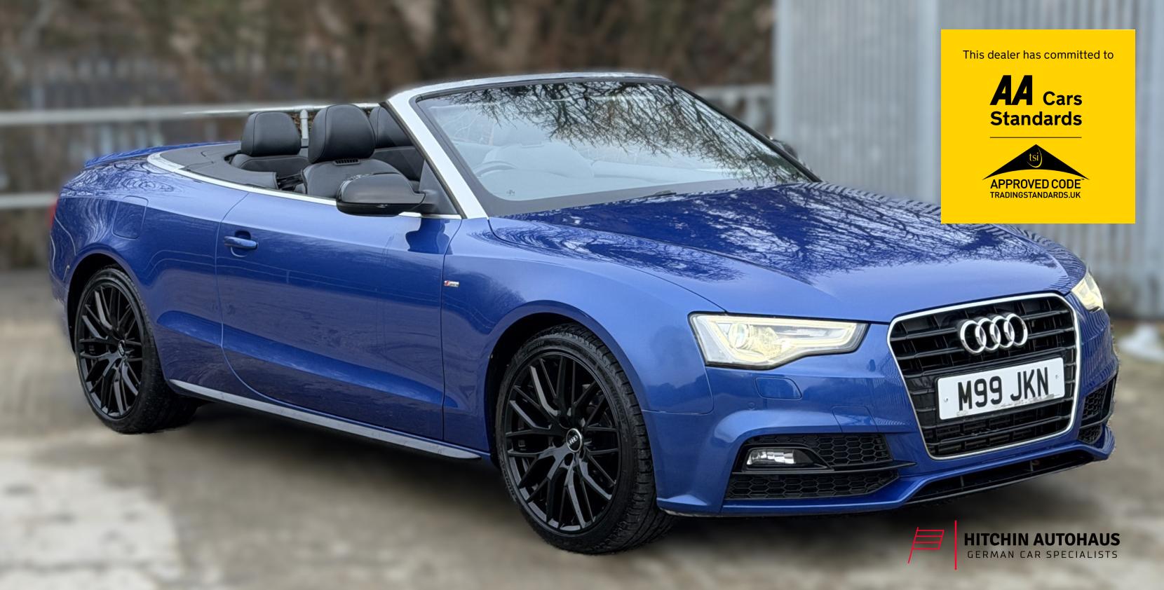 Audi A5 Cabriolet 2.0 TDI S line Special Edition Plus Convertible 2dr Diesel Multitronic Euro 5 (s/s) (177 ps)
