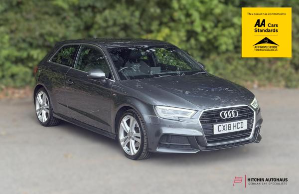 Audi A3 2.0 TFSI S line Hatchback 3dr Petrol S Tronic Euro 6 (s/s) (190 ps)
