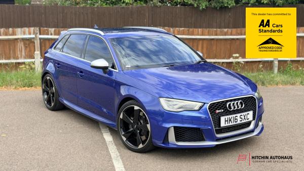 Audi RS3 2.5 TFSI Sportback 5dr Petrol S Tronic quattro Euro 6 (s/s) (Nav) (367 ps)