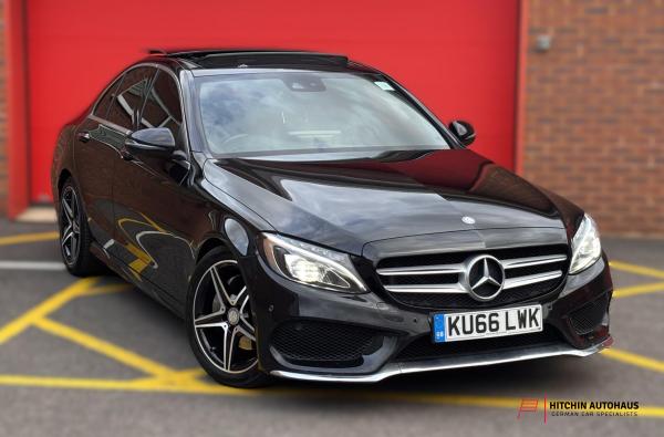 Mercedes-Benz C Class 2.1 C220d AMG Line (Premium Plus) Saloon 4dr Diesel 7G-Tronic+ Euro 6 (s/s) (170 ps)