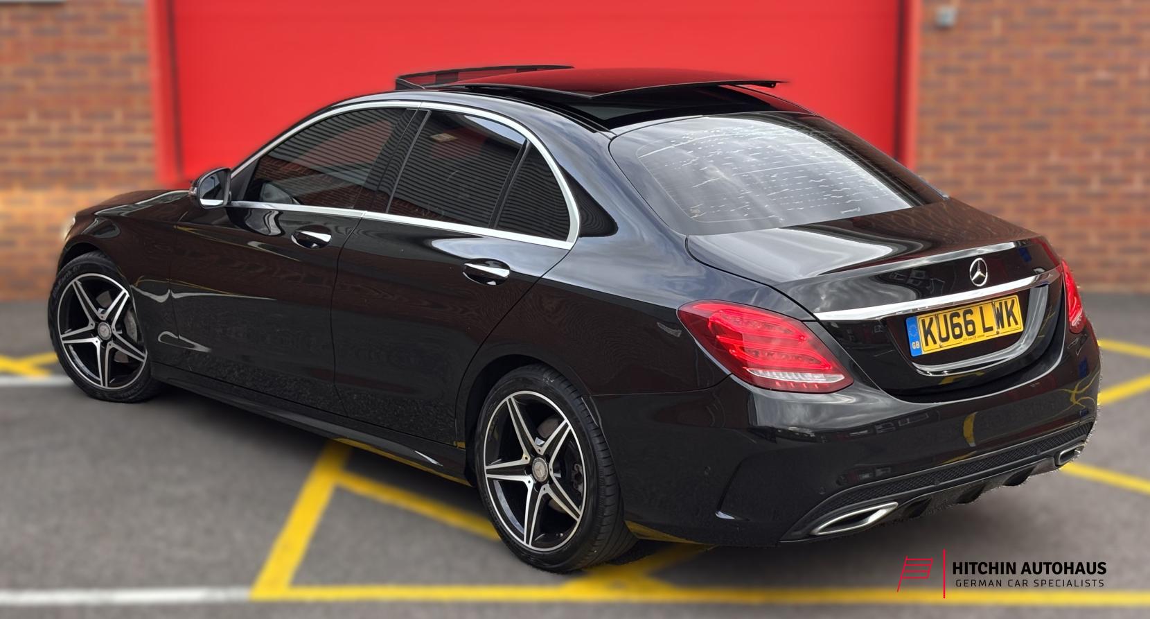Mercedes-Benz C Class 2.1 C220d AMG Line (Premium Plus) Saloon 4dr Diesel 7G-Tronic+ Euro 6 (s/s) (170 ps)