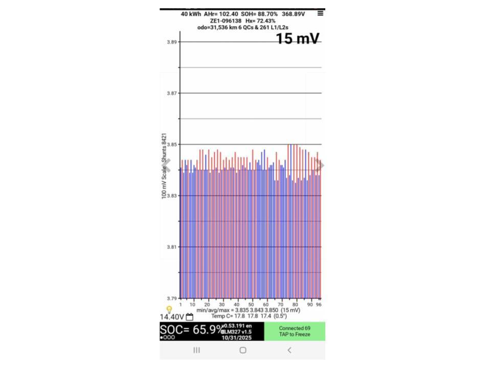 Nissan Leaf 40kwh Nismo 87% SOH
