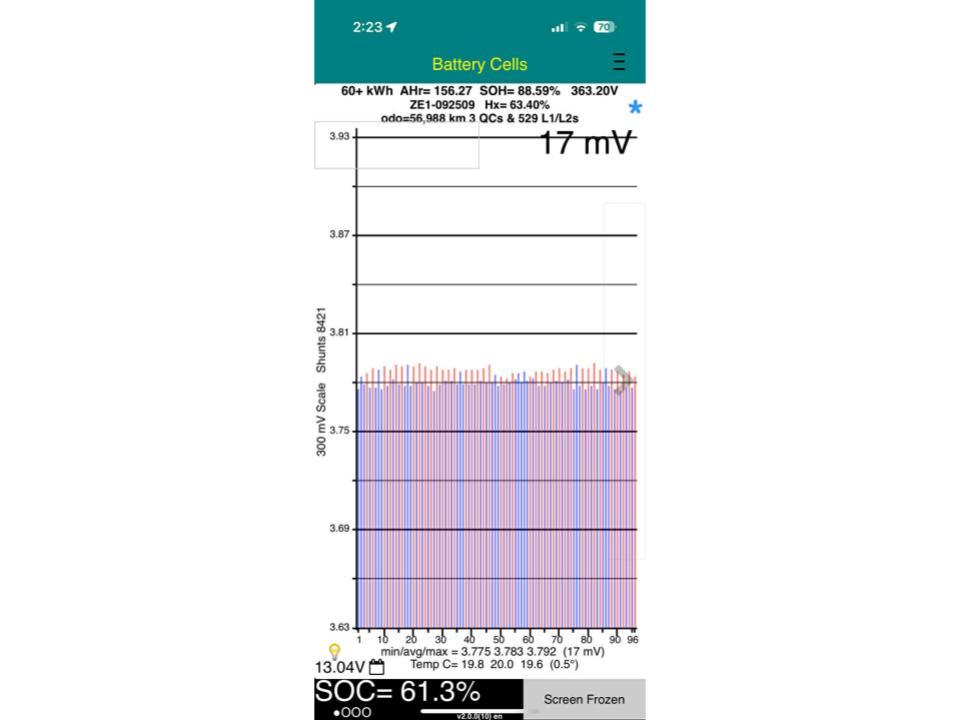 Nissan Leaf E+ 62X 88% SOH