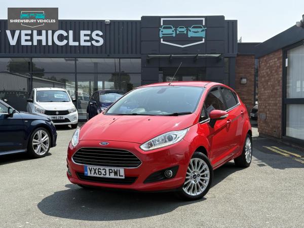 2013 FORD FIESTA 1.0T ECOBOOST TITANIUM HATCHBACK 5DR PETROL MANUAL EURO 5 S S 100... photo