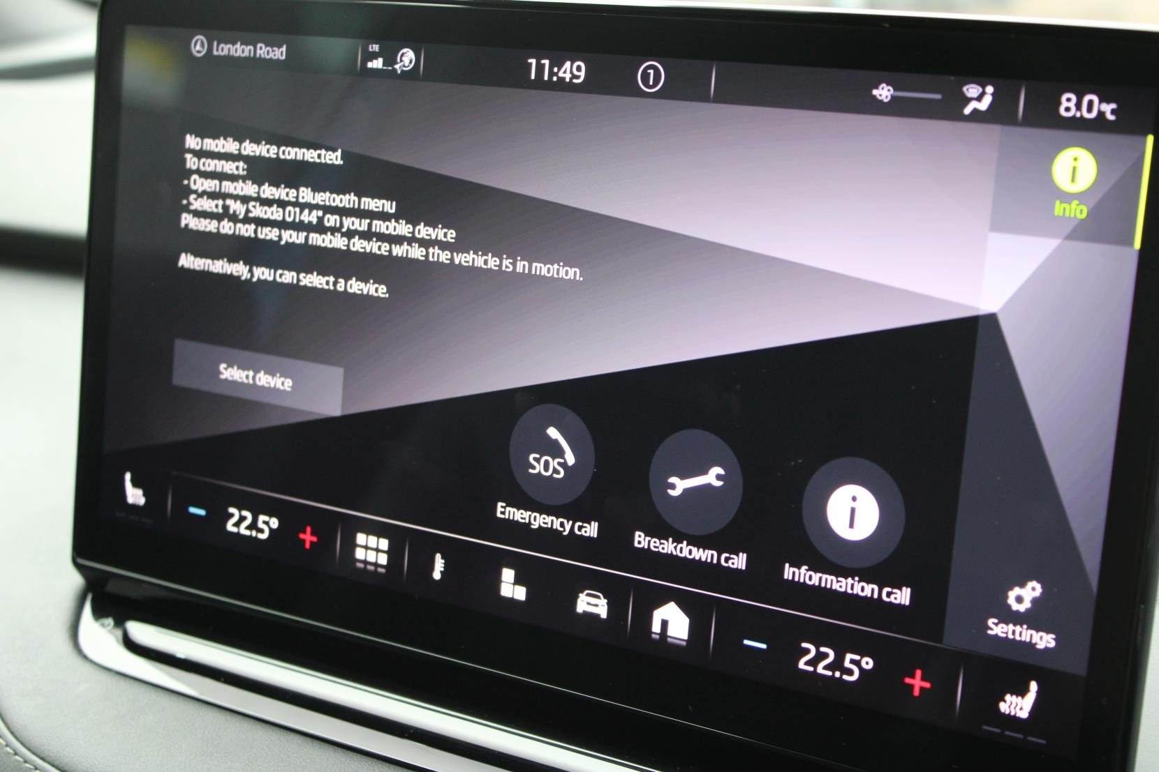 Skoda Enyaq 82kWh 80x SportLine SUV 5dr Electric Auto 4WD (DC125kW) (265 ps)