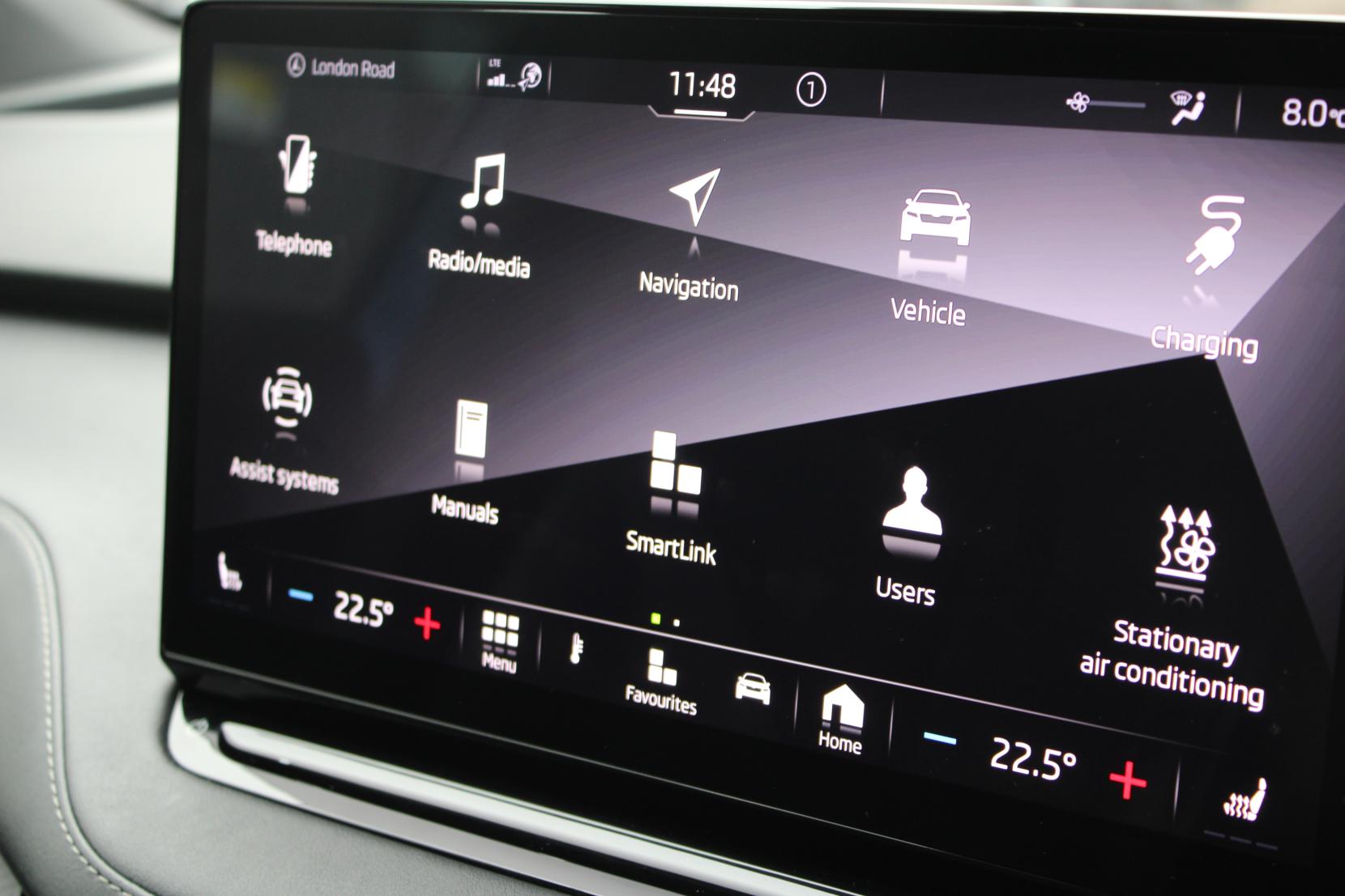 Skoda Enyaq 82kWh 80x SportLine SUV 5dr Electric Auto 4WD (DC125kW) (265 ps)