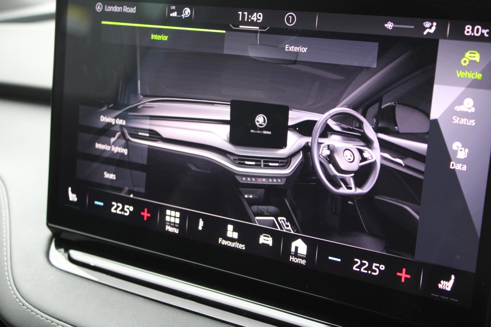 Skoda Enyaq 82kWh 80x SportLine SUV 5dr Electric Auto 4WD (DC125kW) (265 ps)