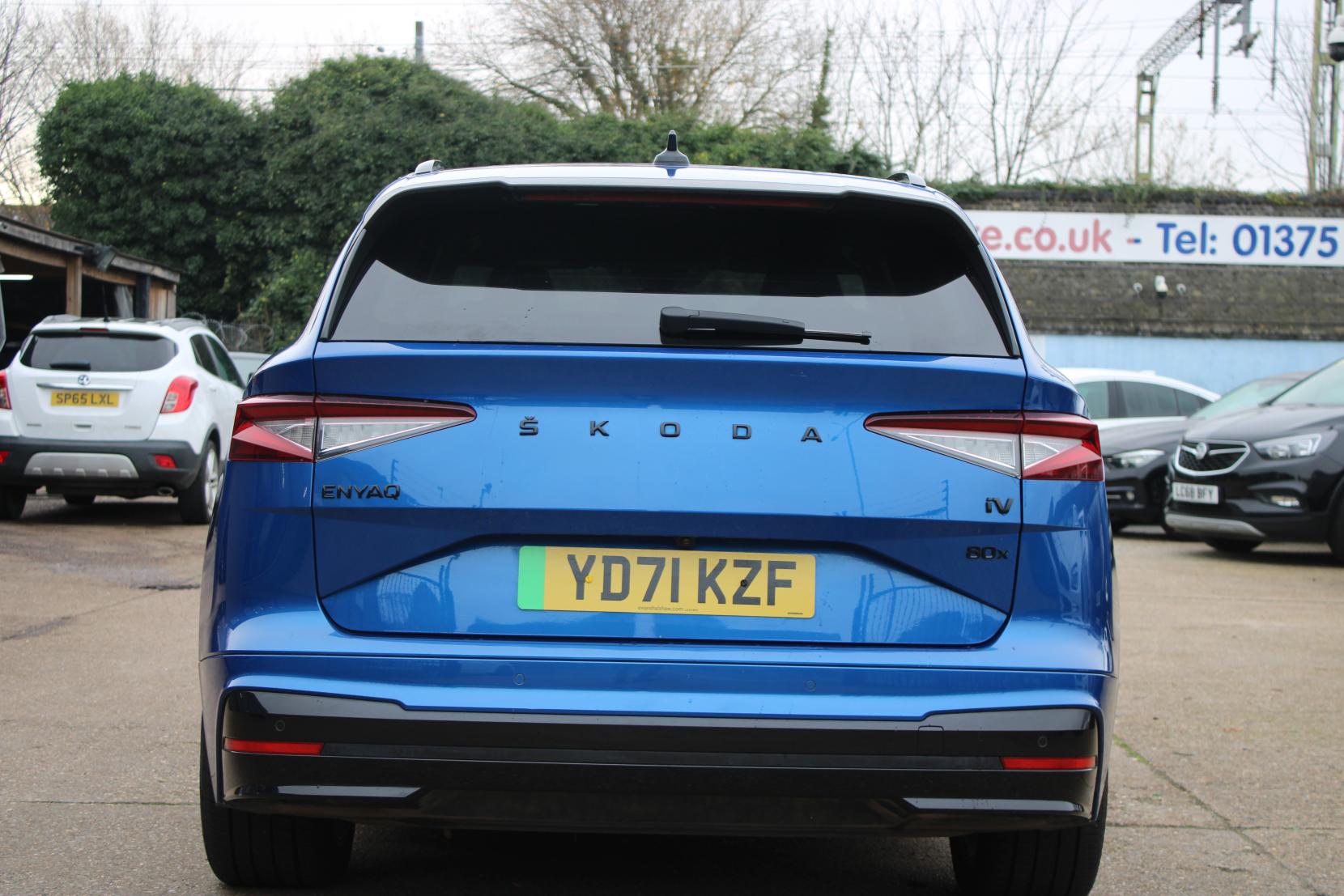 Skoda Enyaq 82kWh 80x SportLine SUV 5dr Electric Auto 4WD (DC125kW) (265 ps)