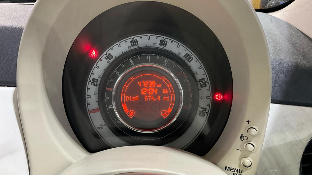 Fiat 500 1.2 Lounge Hatchback 3dr Petrol Manual Euro 5 (s/s) (69 bhp)