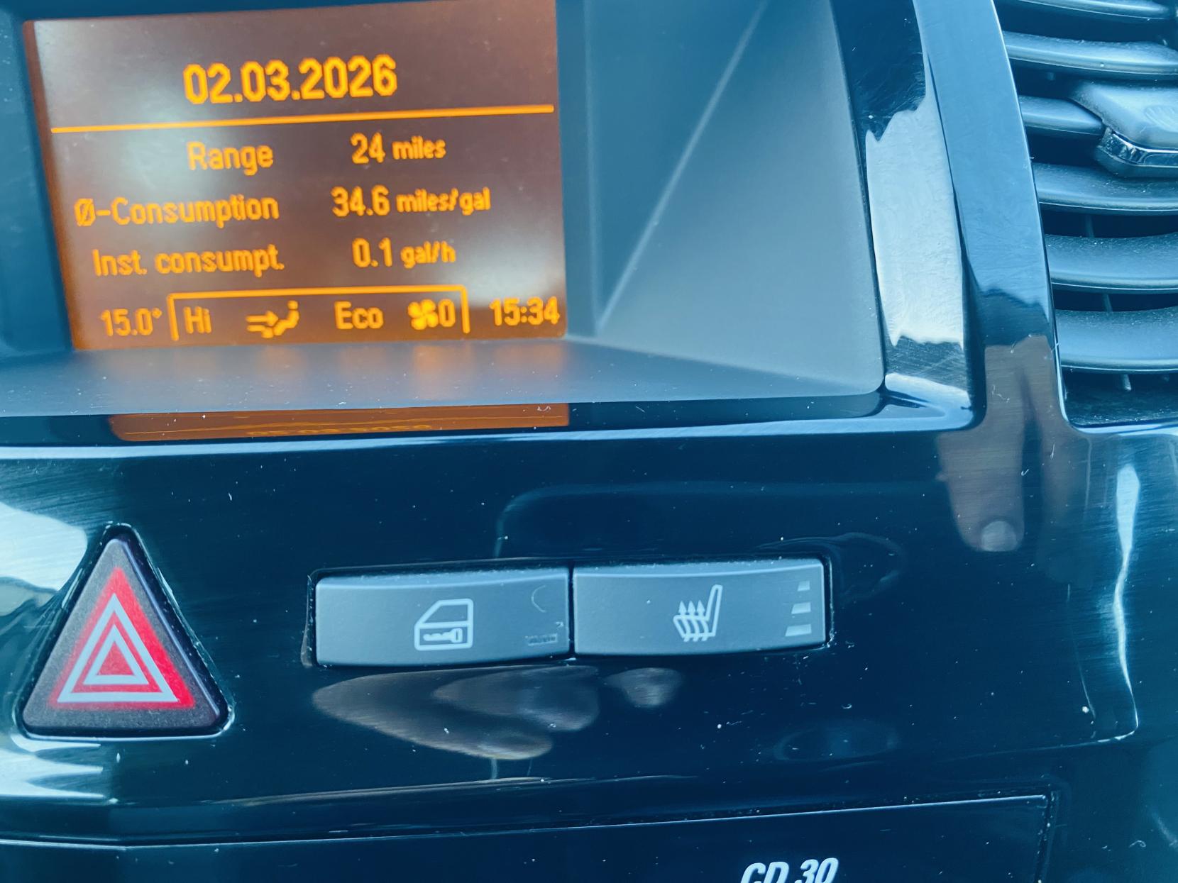 Vauxhall Zafira 1.6 16V Design MPV 5dr Petrol Manual Euro 5 (SNav) (115 ps)