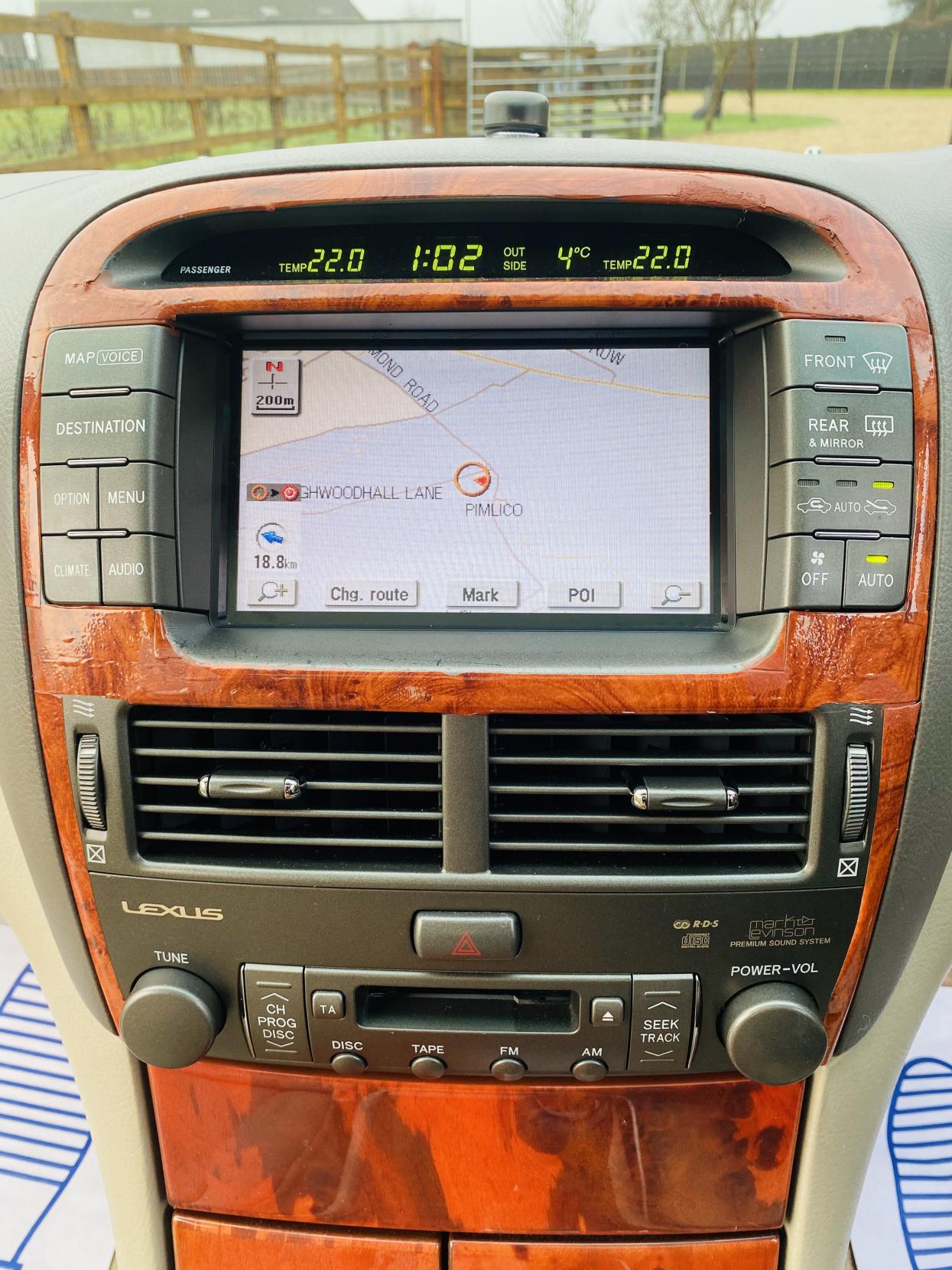 Lexus LS 4.3 430 Saloon 4dr Petrol Automatic (289 g/km, 280 bhp)