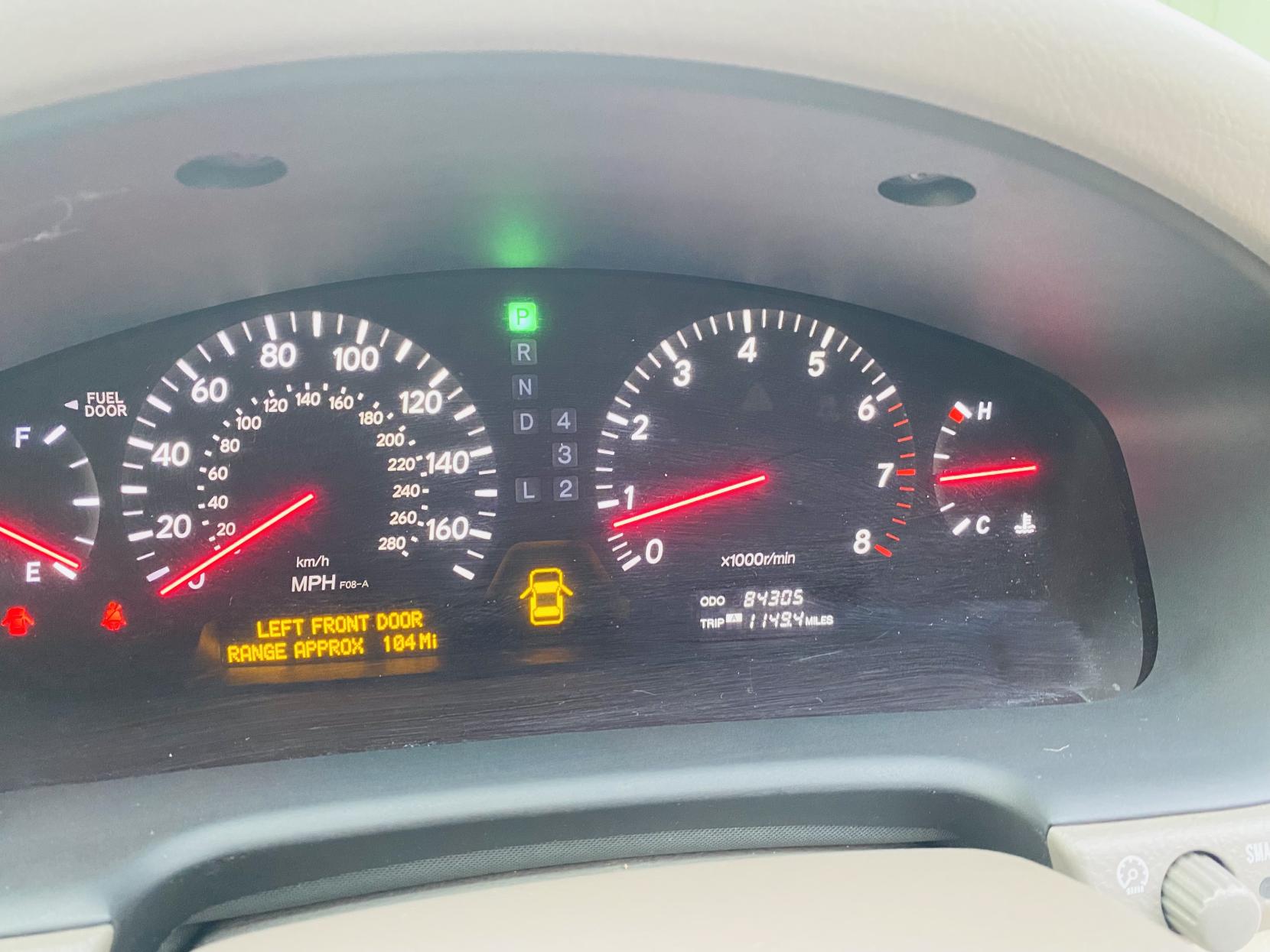 Lexus LS 4.3 430 Saloon 4dr Petrol Automatic (289 g/km, 280 bhp)