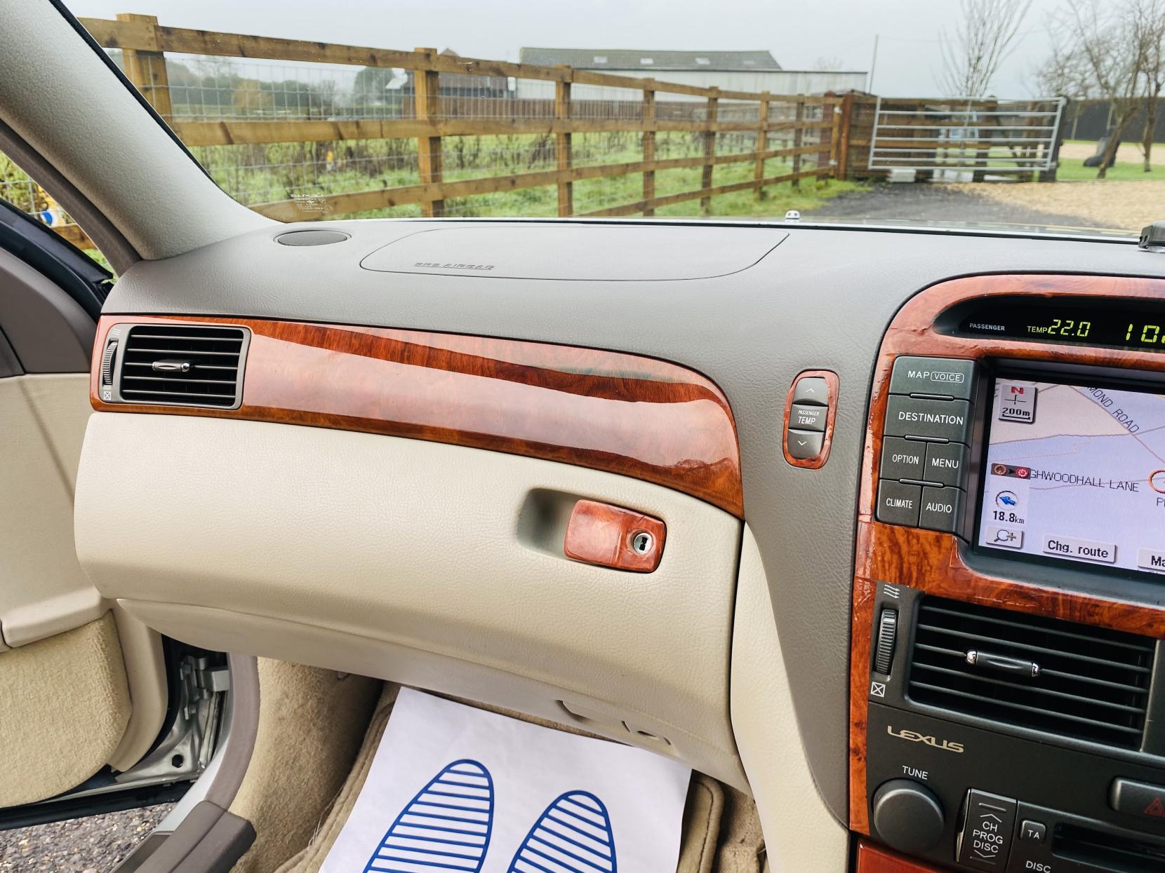 Lexus LS 4.3 430 Saloon 4dr Petrol Automatic (289 g/km, 280 bhp)