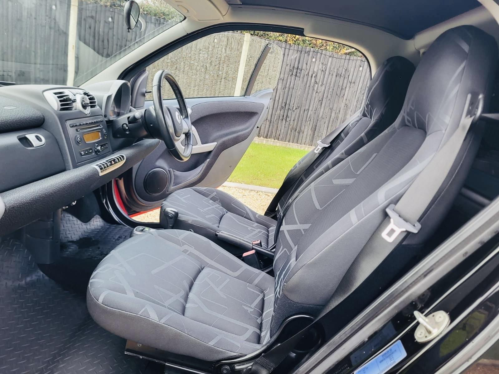 Smart fortwo 1.0 MHD Passion Coupe 2dr Petrol Auto Euro 4 (71 bhp)