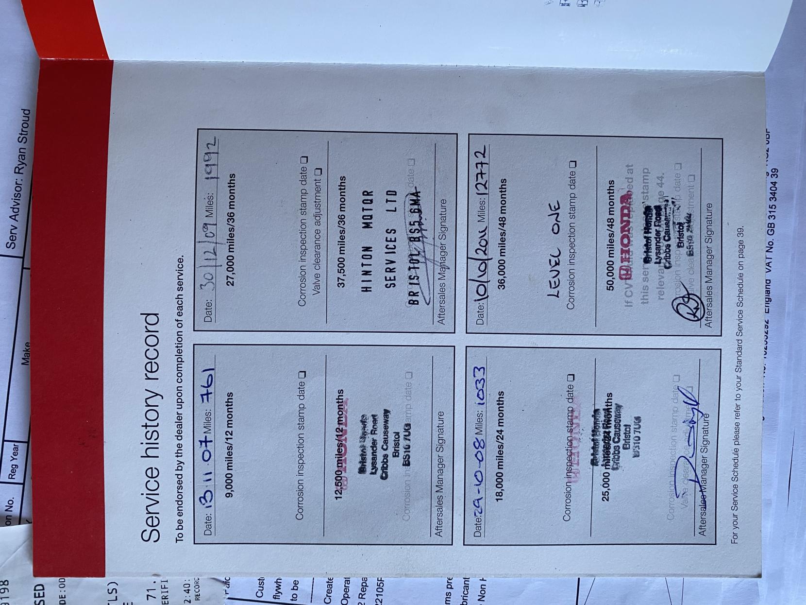 Honda CR-V 2.0 i-VTEC Sport SUV 5dr Petrol Manual (216 g/km, 150 bhp)