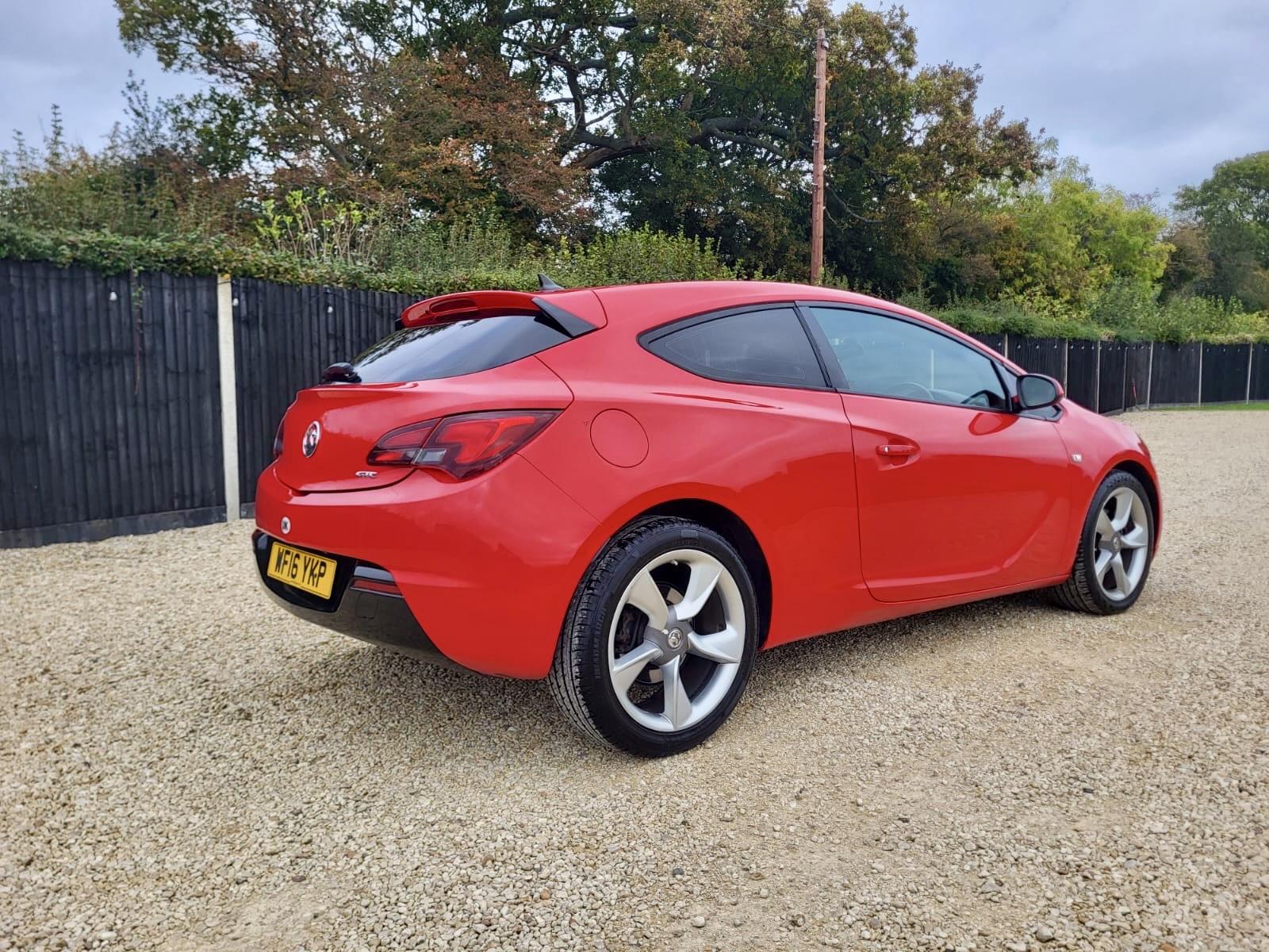 Vauxhall Astra GTC 1.4i Turbo Sport Coupe 3dr Petrol Manual Euro 6 (s/s) (120 ps)
