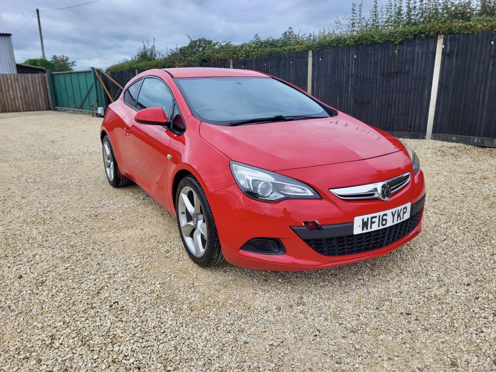 Vauxhall Astra GTC 1.4i Turbo Sport Coupe 3dr Petrol Manual Euro 6 (s/s) (120 ps)