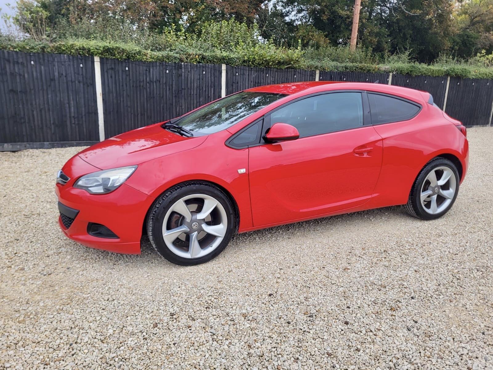 Vauxhall Astra GTC 1.4i Turbo Sport Coupe 3dr Petrol Manual Euro 6 (s/s) (120 ps)