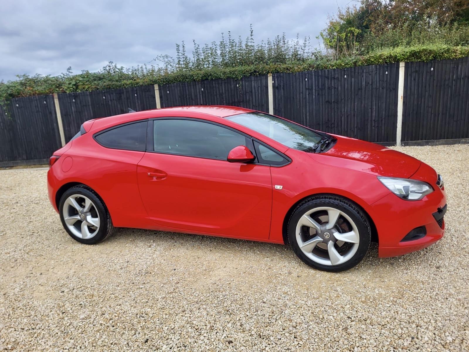 Vauxhall Astra GTC 1.4i Turbo Sport Coupe 3dr Petrol Manual Euro 6 (s/s) (120 ps)