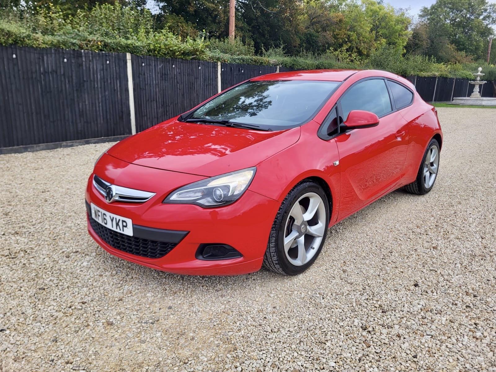 Vauxhall Astra GTC 1.4i Turbo Sport Coupe 3dr Petrol Manual Euro 6 (s/s) (120 ps)