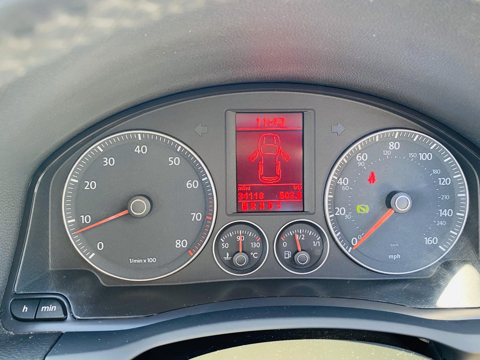 Volkswagen Golf 1.6 FSI Match Hatchback 5dr Petrol Automatic (182 g/km, 113 bhp)