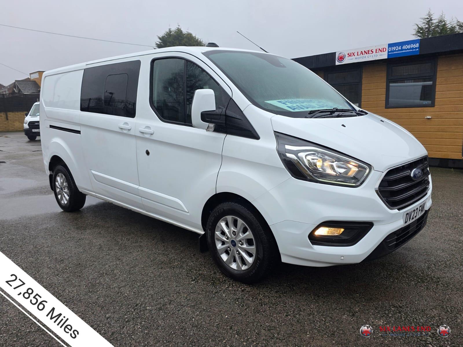 Ford Transit Custom 2.0 320 EcoBlue Limited Crew Van Double Cab 5dr Diesel Manual L2 H1 Euro 6 (s/s) (130 ps)